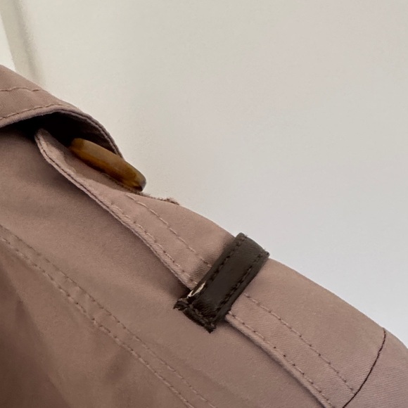 Cole Haan Dusty Taupe Belted Trench Coat - Picture 10 of 10